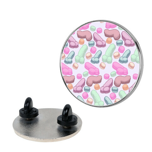 Macaron Peens Pattern Pin