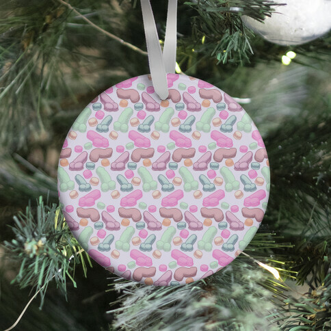 Macaron Peens Pattern Ornament