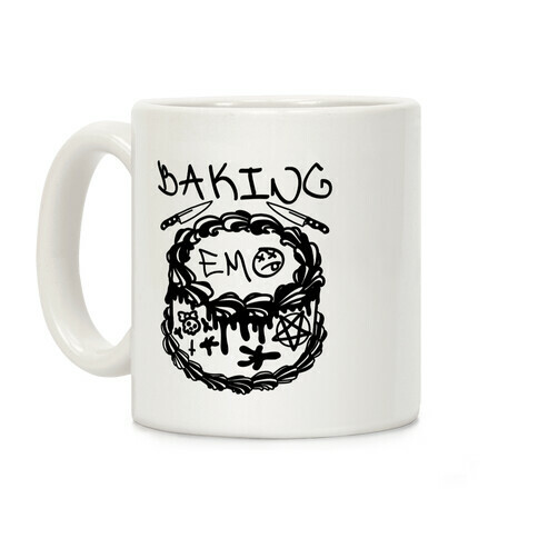 Baking Emo Coffee Mug