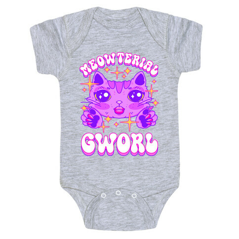 Meowterial Gworl Baby One-Piece