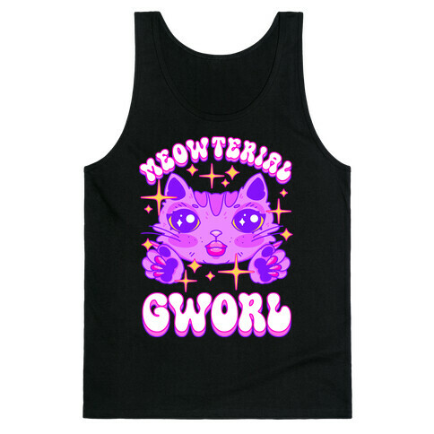 Meowterial Gworl Tank Top