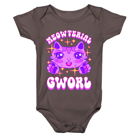 Meowterial Gworl Baby One-Piece