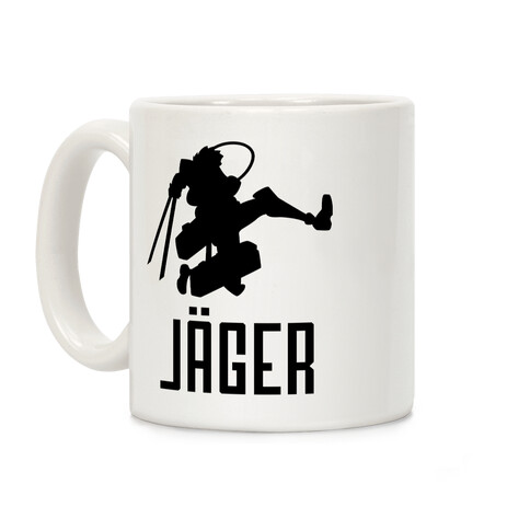 EREN JAEGER SILHOUETTE Coffee Mug
