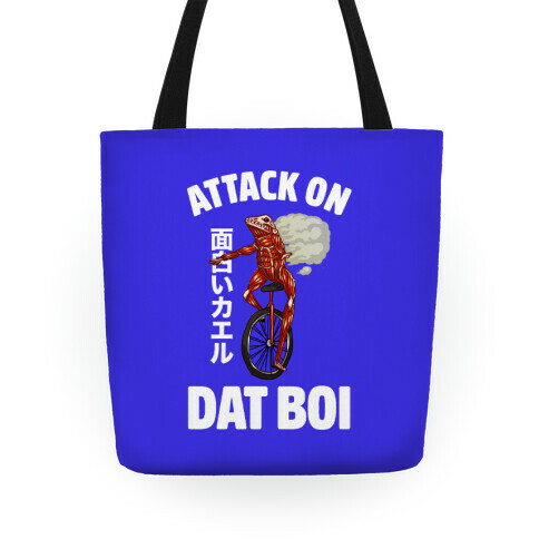 Attack on Dat Boi Tote