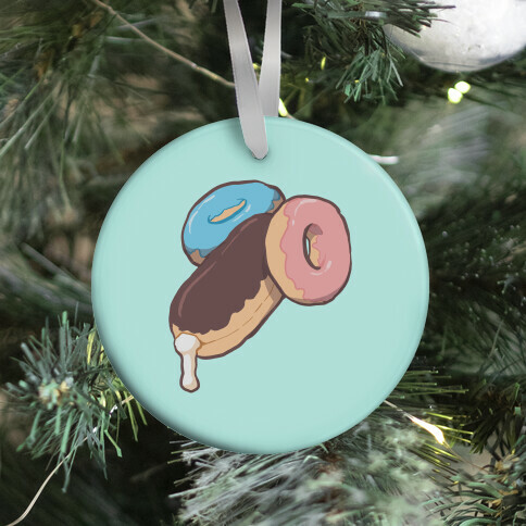 Naughty Donuts Ornament