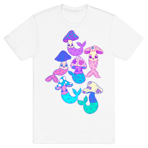 Mushmaids Pattern T-Shirt