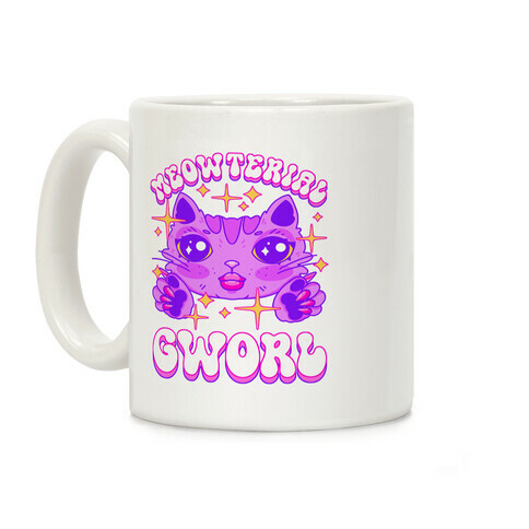 Meowterial Gworl Coffee Mug