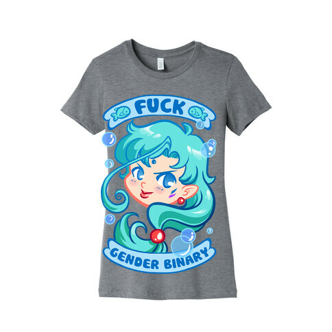 F*** Gender Binary Parody Womens T-Shirt