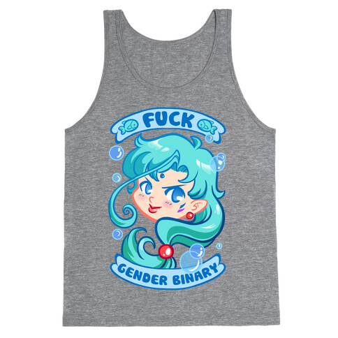 F*** Gender Binary Parody Tank Top