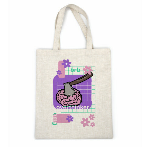 Overthinker Brain Casual Tote