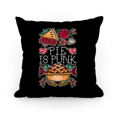 Pie Is Punk Pillow