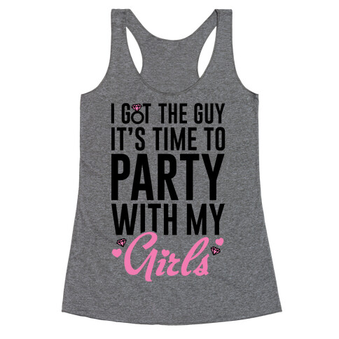 Party With My Girls Racerback Tank Top