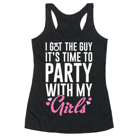 Party With My Girls Racerback Tank Top