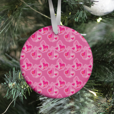 Princess Penis Pattern Ornament