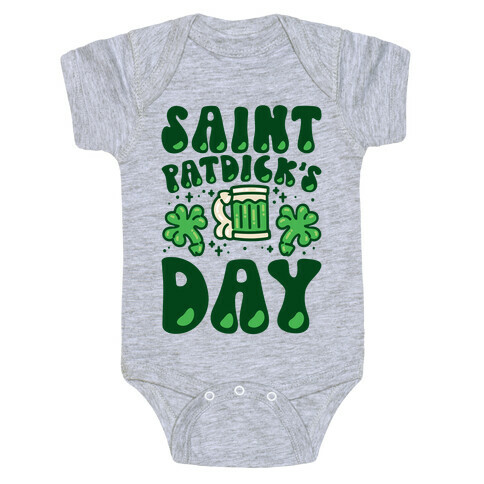 Saint Patdick's Day Parody Baby One-Piece