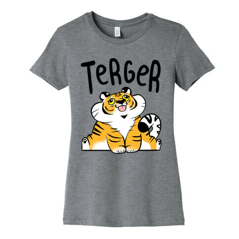 Terger Derpy Tiger Womens T-Shirt