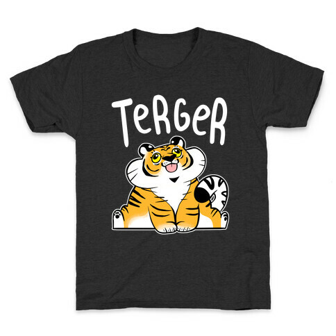 Terger Derpy Tiger Kids T-Shirt