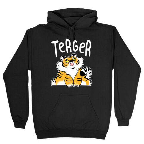 Terger Derpy Tiger Hooded Sweatshirt