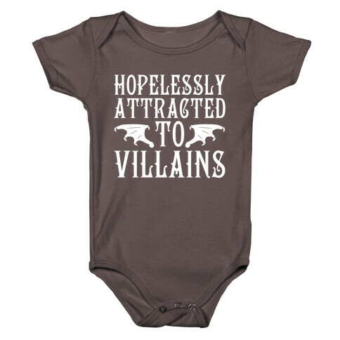 Hopelessly Attracted To Villains Baby One-Piece