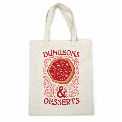 Dungeons & Desserts Casual Tote
