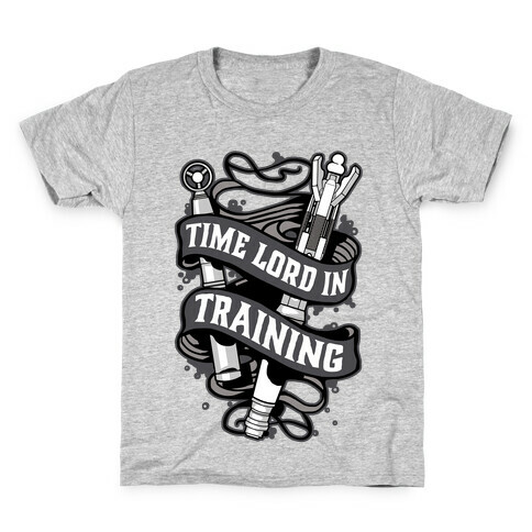 Time Lord In Training Kids T-Shirt