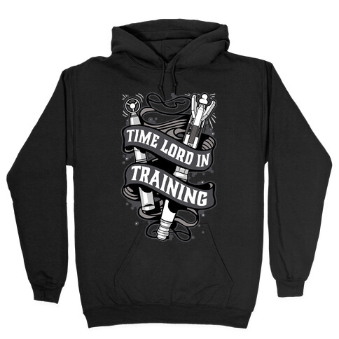 Time Lord In Training Hooded Sweatshirt