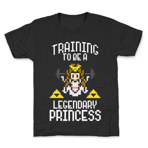 Training To Be A Legendary Princess Kids T-Shirt