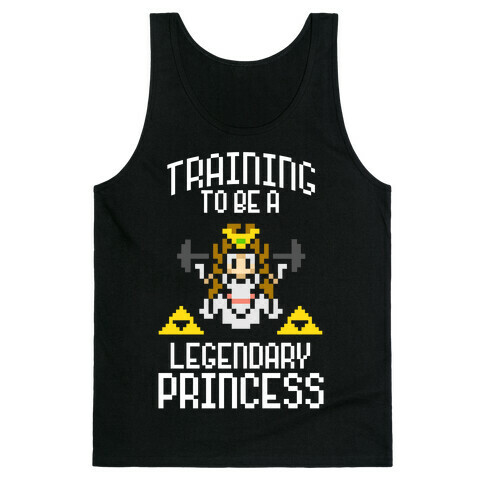 Training To Be A Legendary Princess Tank Top