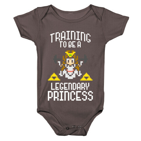 Training To Be A Legendary Princess Baby One-Piece