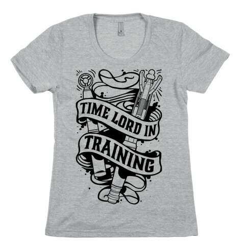 Time Lord In Training Womens T-Shirt