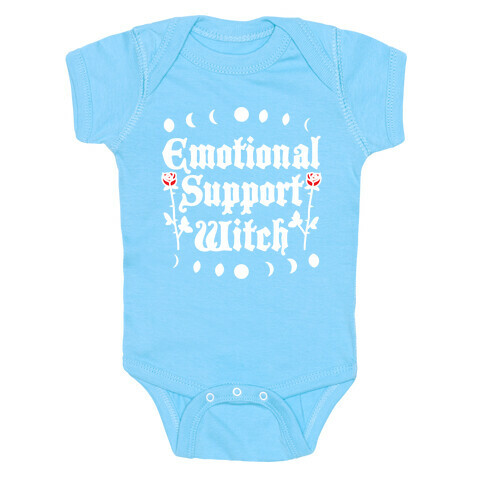 Emotional Support Witch Baby One-Piece