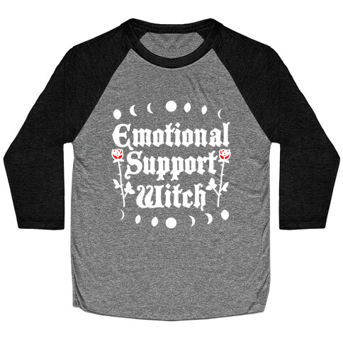 Emotional Support Witch Baseball Tee