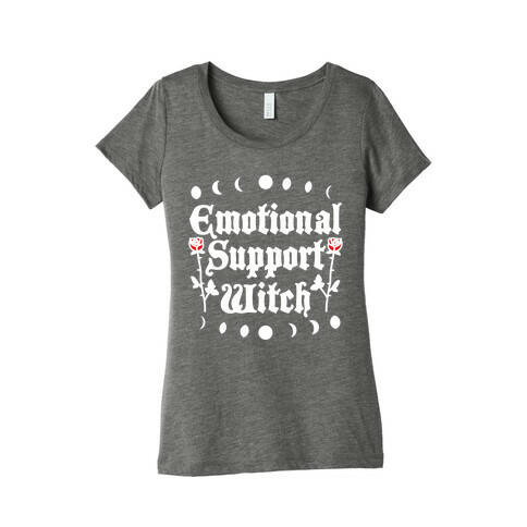 Emotional Support Witch Womens T-Shirt