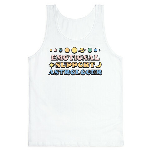 Emotional Support Astrologer Tank Top