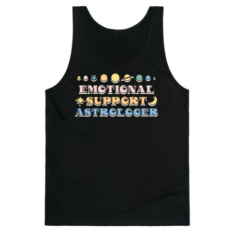 Emotional Support Astrologer Tank Top