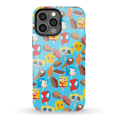 Ice Cream Truck Treats Pattern Phone Case