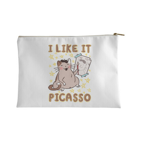 I Like It Picasso Cat Parody Accessory Bag