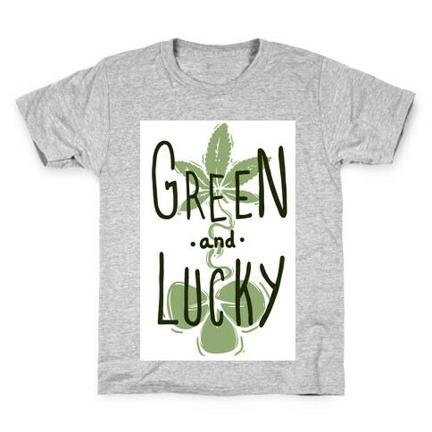 Green and Lucky Kids T-Shirt