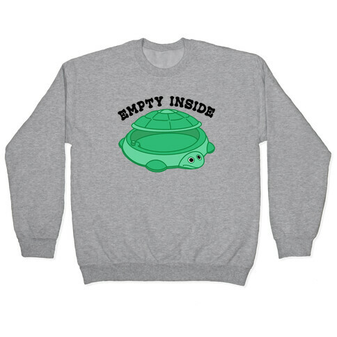 Empty Inside Turtle Sandbox Pullover