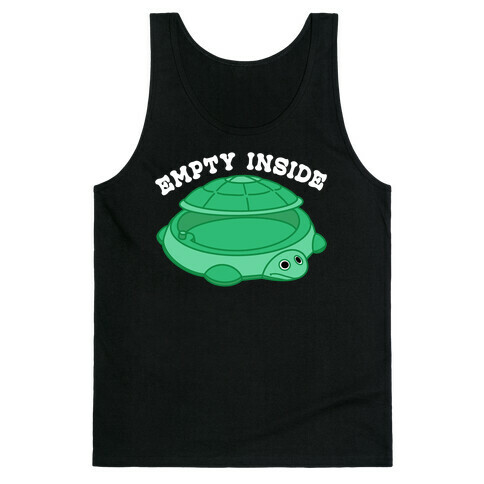 Empty Inside Turtle Sandbox Tank Top