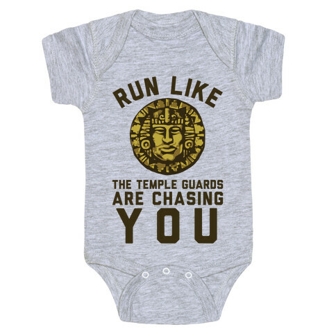 Run Like The Temple Guards Are Chasing You Baby One-Piece