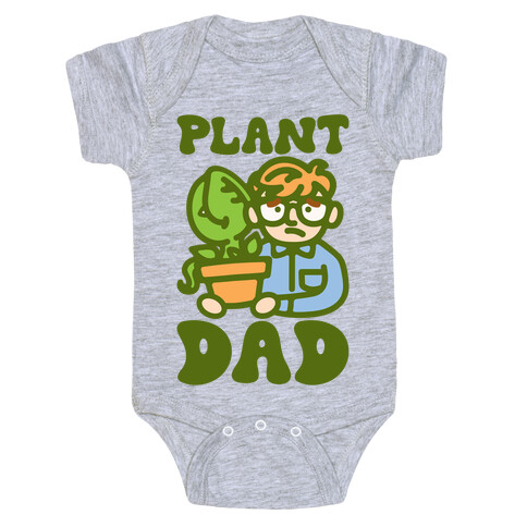 Plant Dad Parody Baby One-Piece