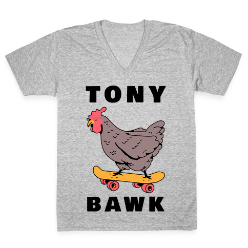 Tony Bawk V-Neck Tee Shirt