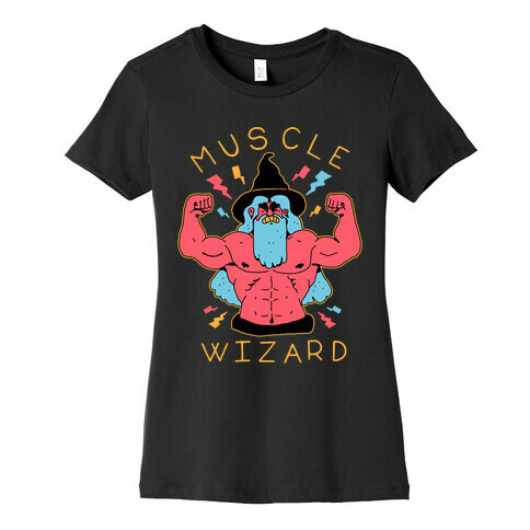 Muscle Wizard Womens T-Shirt