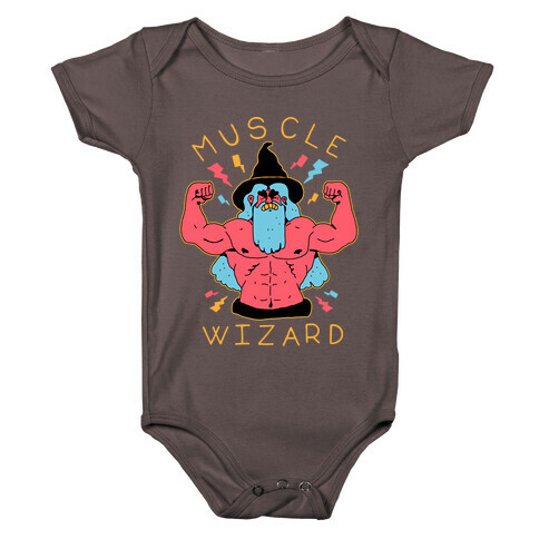 Muscle Wizard Baby One-Piece