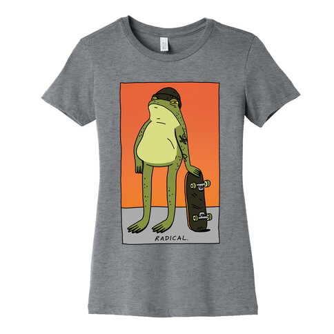 Radical Frog Skater Womens T-Shirt