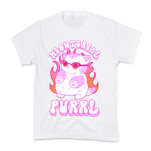 Meowterial Purrl Kids T-Shirt