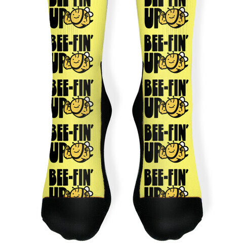 Bee-Fin' Up Bee Parody Sock