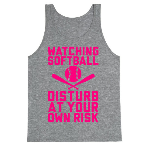 Watching Softball Tank Top