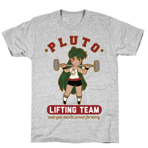 Pluto Lifting Team Parody T-Shirt